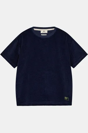 Anerkjendt 901979 kvillads corduroy s/s tee 3059 sky captain