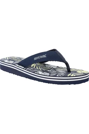 Regatta Heren rico leaf teenslippers