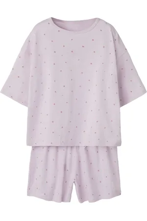 NAME IT Meisjes korte pyjama set shortama nkfnightset hartjes