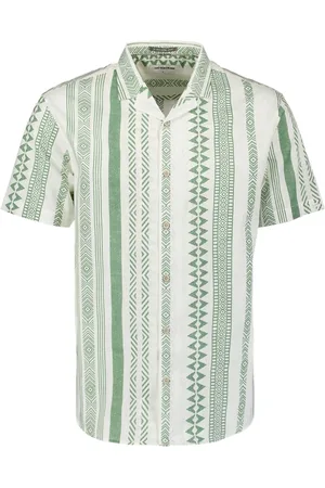 No Excess 27490346 shirt short sleeve revers collar