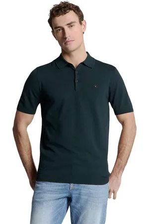 No Excess Pullover short sleeve polo button s night