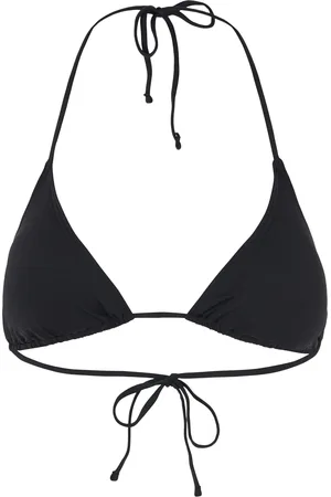 Pieces® Dames triangel bikini top pcbaomi effen
