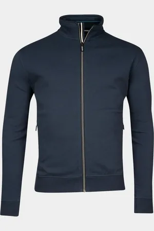 Baileys Vest sweat cardigan zip fine piqu 512292/69