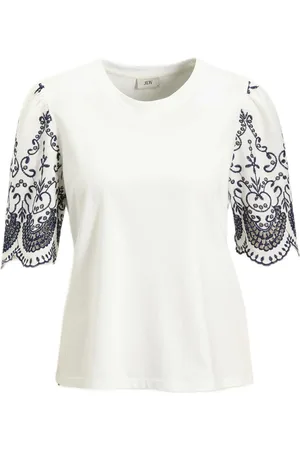 JACQUELINE DE YONG Oma broderie anglaise top