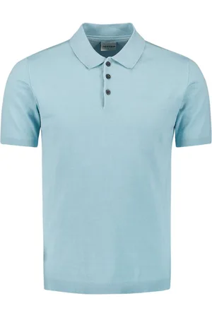 No Excess Pullover short sleeve polo button s ice