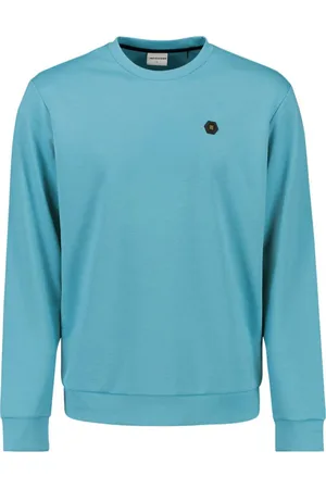 No Excess Sweater crewneck seablue