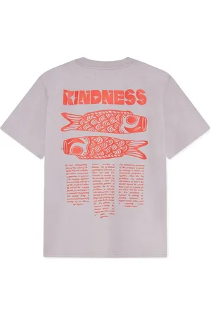 Woodbird Wbbaine kind tee 2526-405 grey purple