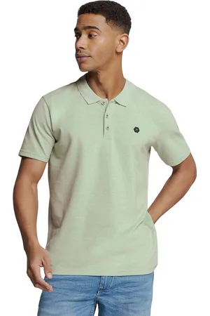 No Excess Polo melange mint