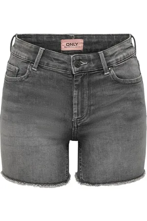 ONLY Onlblush mid sk dnm shorts noos grey denim