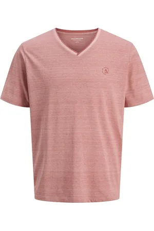JACK & JONES Jcocontrast tee ss v-neck smu