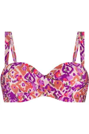Ten Cate Bikini top twisted padded wired bikini top dames multicolour-roze