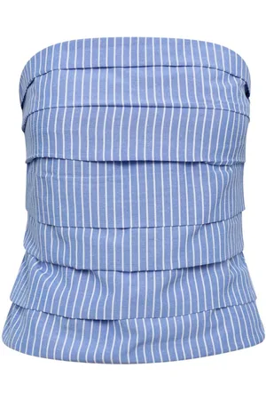 Co`Couture Teacc stripe tube top gestreept