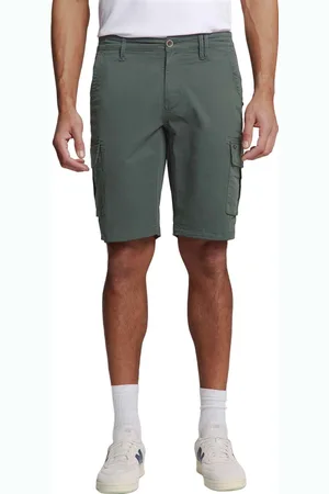 No Excess Short cargo garment dyed + stone wa dark steel