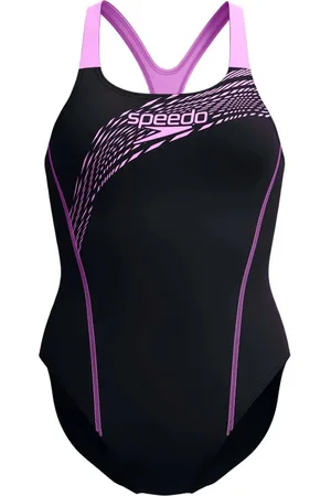Speedo Eco medley logo medalist 1p bla/pur 13474-15357