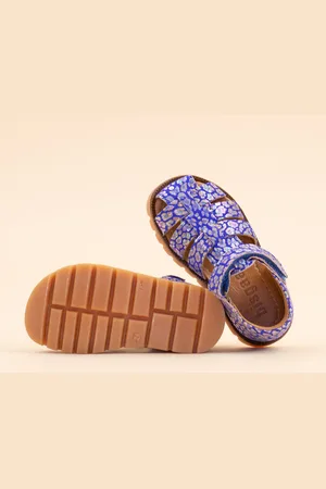 Bisgaard Sandal beka cobalt fantasy kids meisjes leer
