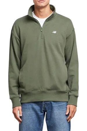 New Balance Athletics terry 1/4 zip trui