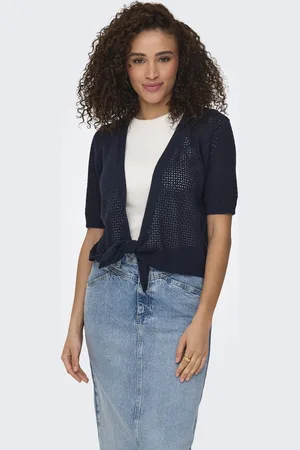 JACQUELINE DE YONG Jdymehedi 2/4 short tie cardigan kn