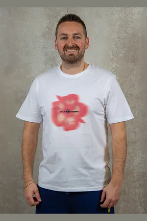Lyle & Scott Motion floral graphic t-shirt
