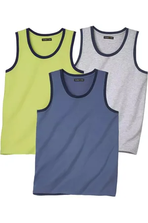 Atlas For Men Heren vest top (pack of 3)
