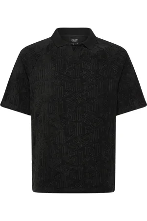 Lyle & Scott Emblem towelling polo shirt