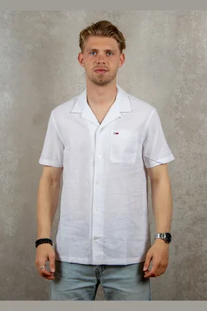 Tommy Hilfiger Linen blend camp ss shirt