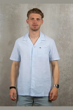 Tommy Hilfiger Linen blend camp ss shirt