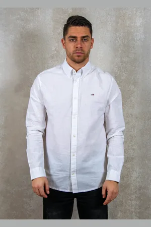 Tommy Hilfiger Reg linen blend ls shirt