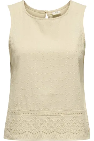 JACQUELINE DE YONG Biba s/l mix top jrs 15348344 sandshell