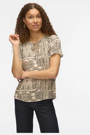 VERO MODA Vmmenny string ss top wvn ga