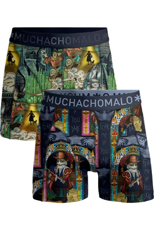 Muchachomalo Jongens 2-pack boxershorts pussboots wizardoz