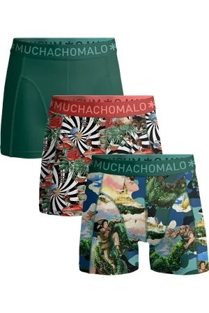 Muchachomalo Jongens 3-pack boxershorts jackbean alicewonder