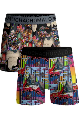 Muchachomalo Jongens 2-pack boxershorts redridinghood hansel