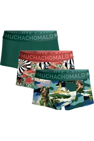 Muchachomalo Heren 3-pack trunks jackbean alicewonder