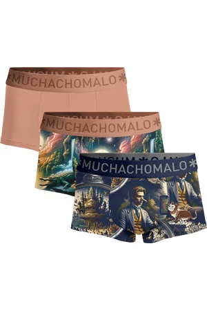 Muchachomalo Heren 3-pack trunks pinocchio peter