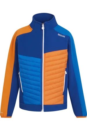 Regatta Childrens/kids brynden gewatteerde full zip soft shell jas