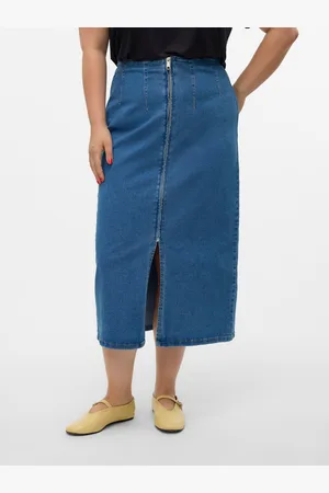 VERO MODA Vmcmonic High Waist Midi-rok