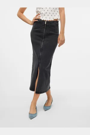 VERO MODA Vmmonic High Waist Midi-rok
