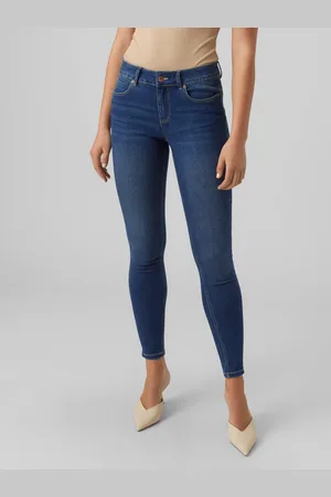 VERO MODA Vmsela Mid Rise Slim Fit Jeans