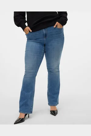 VERO MODA Vmflash Mid Rise Flared Fit Jeans