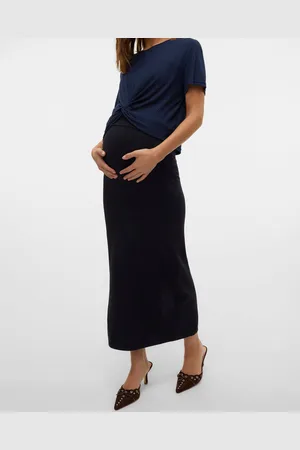 VERO MODA High Waist Midi-rok