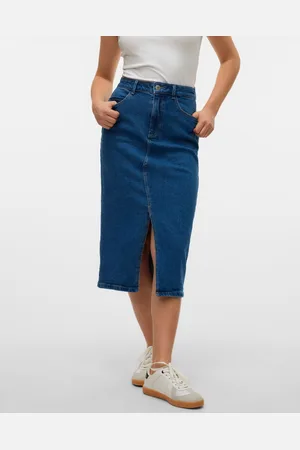VERO MODA Vmnatalie High Waist Midi-rok
