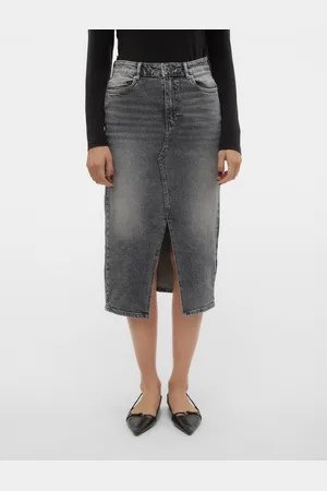 VERO MODA Vmveri High Waist Midi-rok