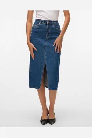 VERO MODA Vmveri High Waist Midi-rok