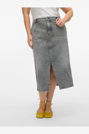 VERO MODA Vmcveri High Waist Lange Rok