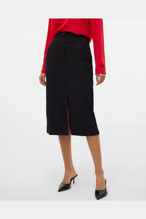 VERO MODA Vmvilja High Waist Midi-rok
