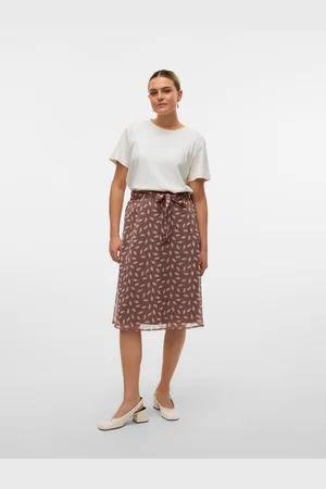 VERO MODA Vmclementine High Waist Midi-rok
