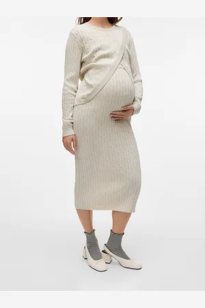 VERO MODA High Waist Midi-rok