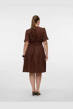 VERO MODA Vmcmelaney Midi-jurk