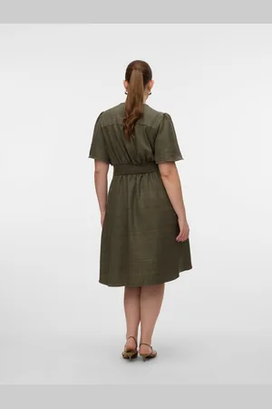 VERO MODA Vmcmelaney Midi-jurk