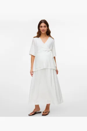 VERO MODA High Waist Midi-rok